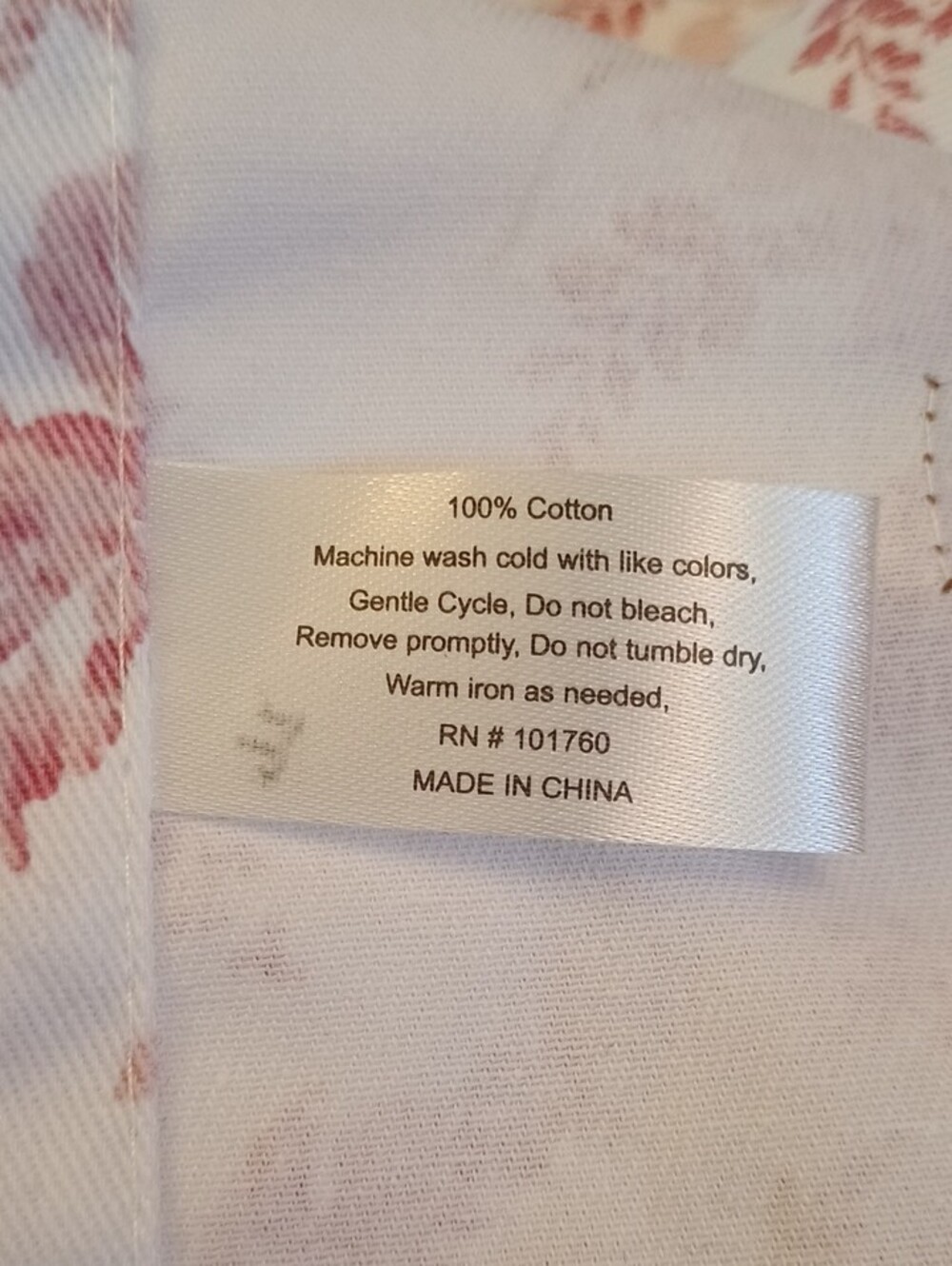 NWOT Laura Ashley Pink Floral "Annalise" Chef Apron - Picture 7 of 8